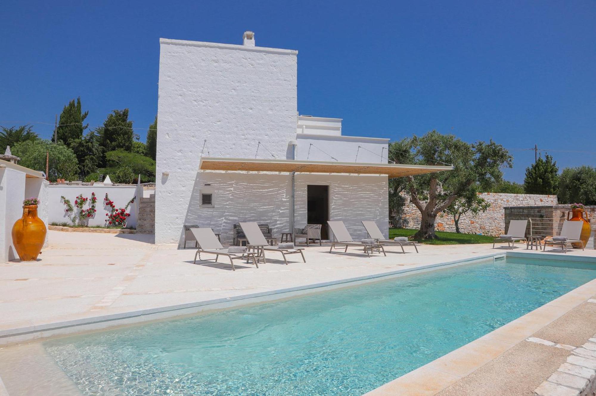 Td Casa Lulu Panoramic Pool Over Mediterranean Scrub * Monopoli